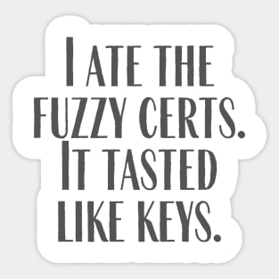 Like Keys Sticker